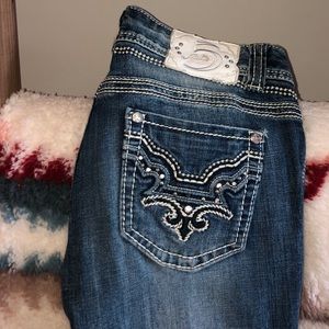 Studio 5 Embellished Western Jeans 28x33